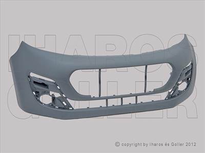 Peugeot 107 2012-2014 - Első lökhárító alapozott