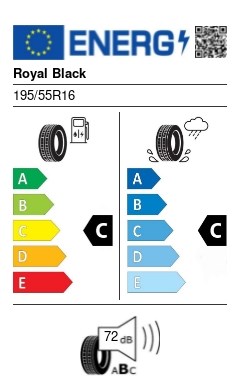 Royal black Royal Winter UHP 195/55 R16 91H XL téli gumi 2. kép