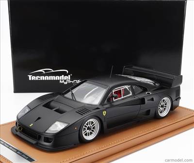 FERRARI F40 LM PRESS VERSION 1996 - BBS SILVER WHEELS MATT BLACK