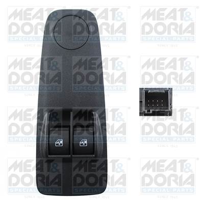 MEAT & DORIA 26519 - kapcsoló, ablakemelő FIAT