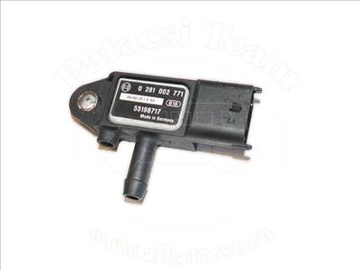 Opel Vectra C/2 2005-2008 - érzékelő, kipufogó nyomás különbség, részecskeszűrőhöz, (z)17,19,30(dt/dth/dtj/dtl/dtr)