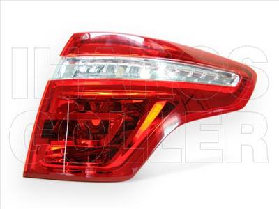 Citroen C4 2006-2010 Picasso  - Hátsó lámpa üres jobb külső DEPO