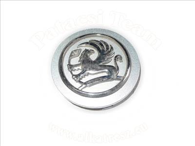 Opel Speedster 2001-2004 - díszsapka, könnyűfém keréktárcsához, ezüst, vauxhall, jelölés: GE