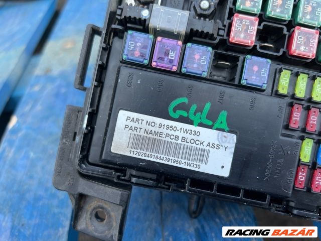 Kia Rio (UB) KIA RIO Biztosítéktábla Motortér 919501w330 3. kép