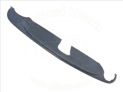 Opel Insignia A 2008-2017 - betét, hátsó lökhárító, látható egycsövű kipufogó csőhöz, 4/5ajtós kivéve opc, -13, vonóhorog kivágással