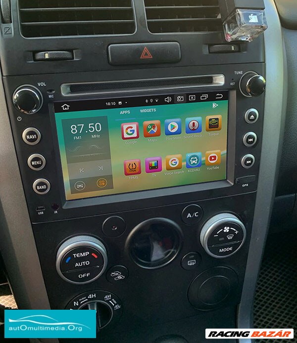 Suzuki Grand Vitara CarPlay Android Multimédia GPS Navigáció Fejegység Rádió Tolatókamerával! 4. kép
