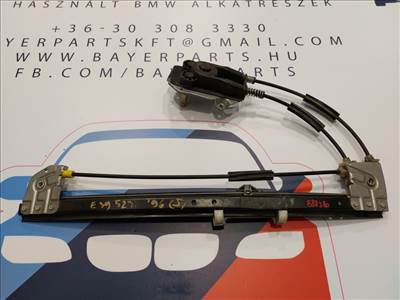 BMW E39 sedan touring jobb hátsó mechanikus kurblis ablakemelő szerkezet