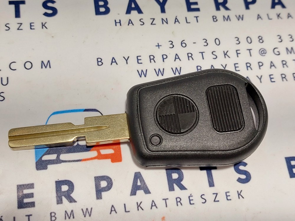 BMW E46 E31 E32 E34 E36 E39 E38 Z3 Z4 nyers üres HU58 2 gombos kulcs 3. kép