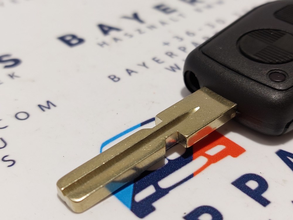 BMW E46 E31 E32 E34 E36 E39 E38 Z3 Z4 nyers üres HU58 2 gombos kulcs 4. kép