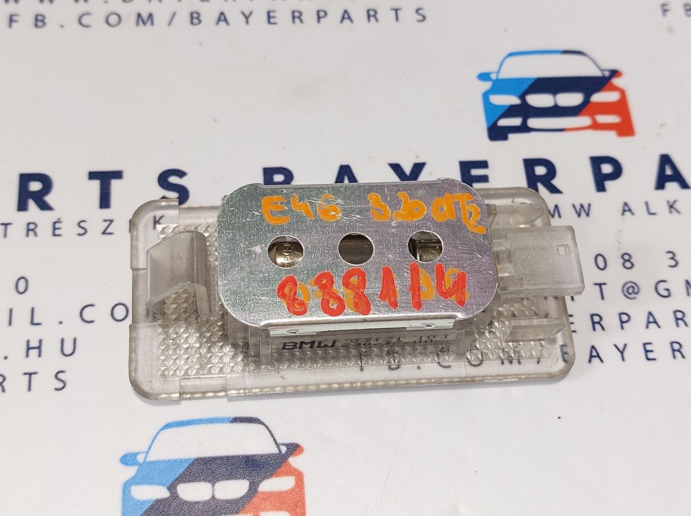 BMW E46 E39 E60 E63 E46 E38 stb beltér lábtér csomagtartó világítás 2. kép