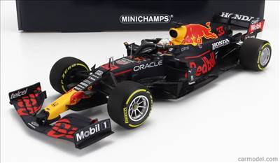 RED BULL F1 RB16B HONDA RA620H TEAM ASTON MARTIN N 33 WORLD CHAMPION WINNER MEXICO GP 2021 MAX VERSTAPPEN