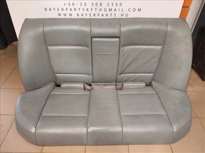 BMW E46 sedan fix háttámlás szürke bőr hátsó ülés ülőlap eladó
