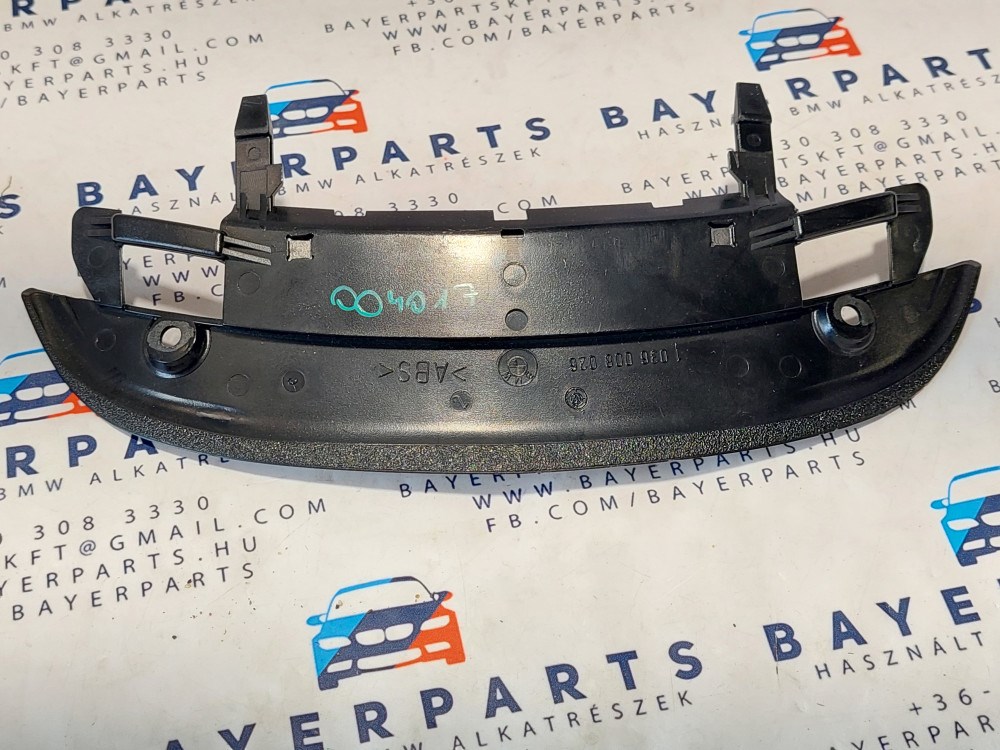 BMW E46 km óra kilométer óra óracsoport mûszeregység napellenzõ árnyékoló 1. kép