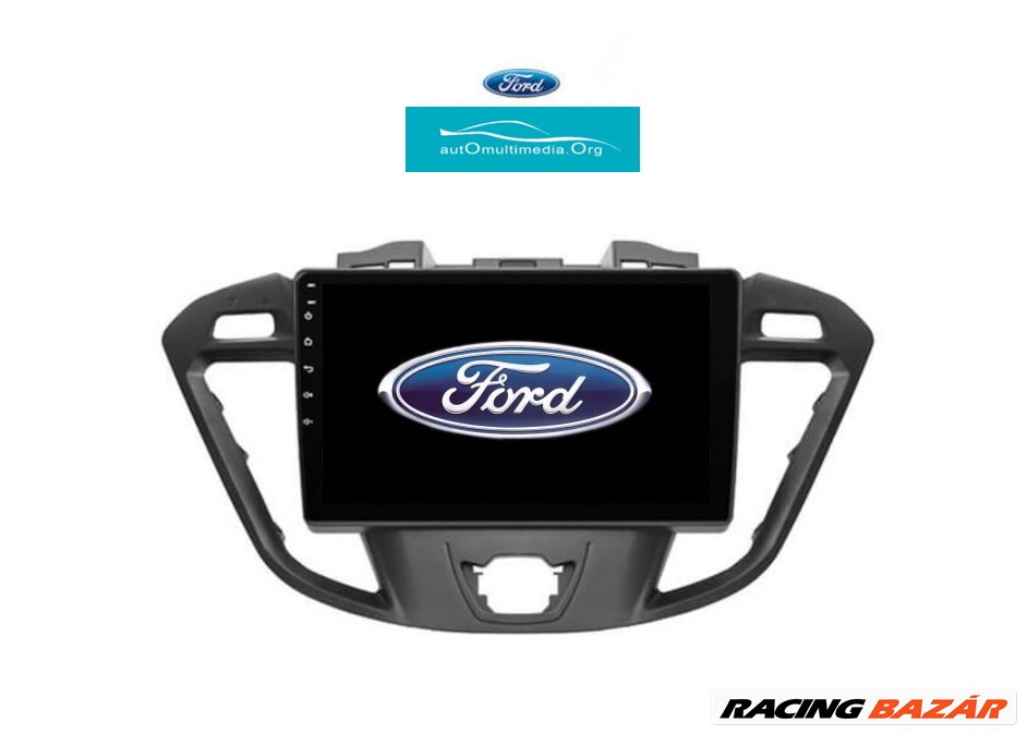 Ford Transit Android CarPlay GB Rádió Multimédia GPS Navigáció Tolatókamerával! 1. kép