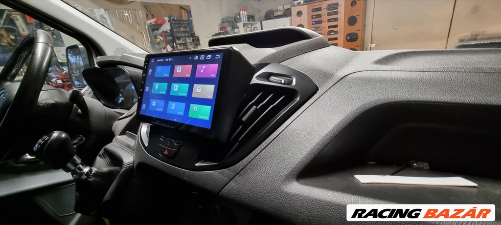 Ford Transit Android CarPlay GB Rádió Multimédia GPS Navigáció Tolatókamerával! 2. kép