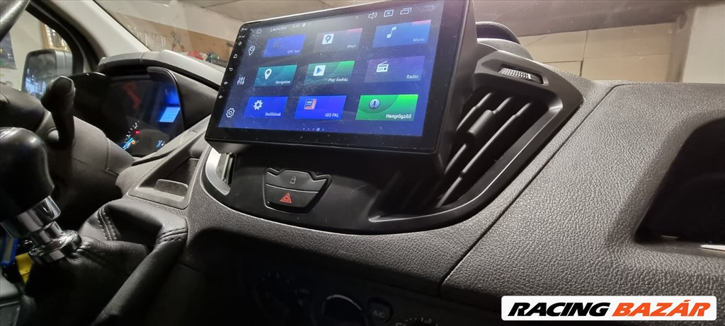 Ford Transit Android CarPlay GB Rádió Multimédia GPS Navigáció Tolatókamerával! 3. kép