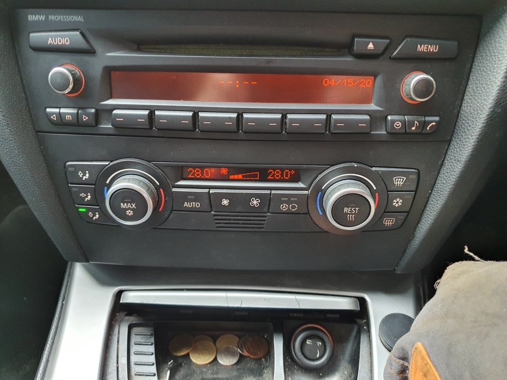 BMW E81 E82 E87 E90 E91 E92 E93 klímapanel klíma panel konzol 2. kép