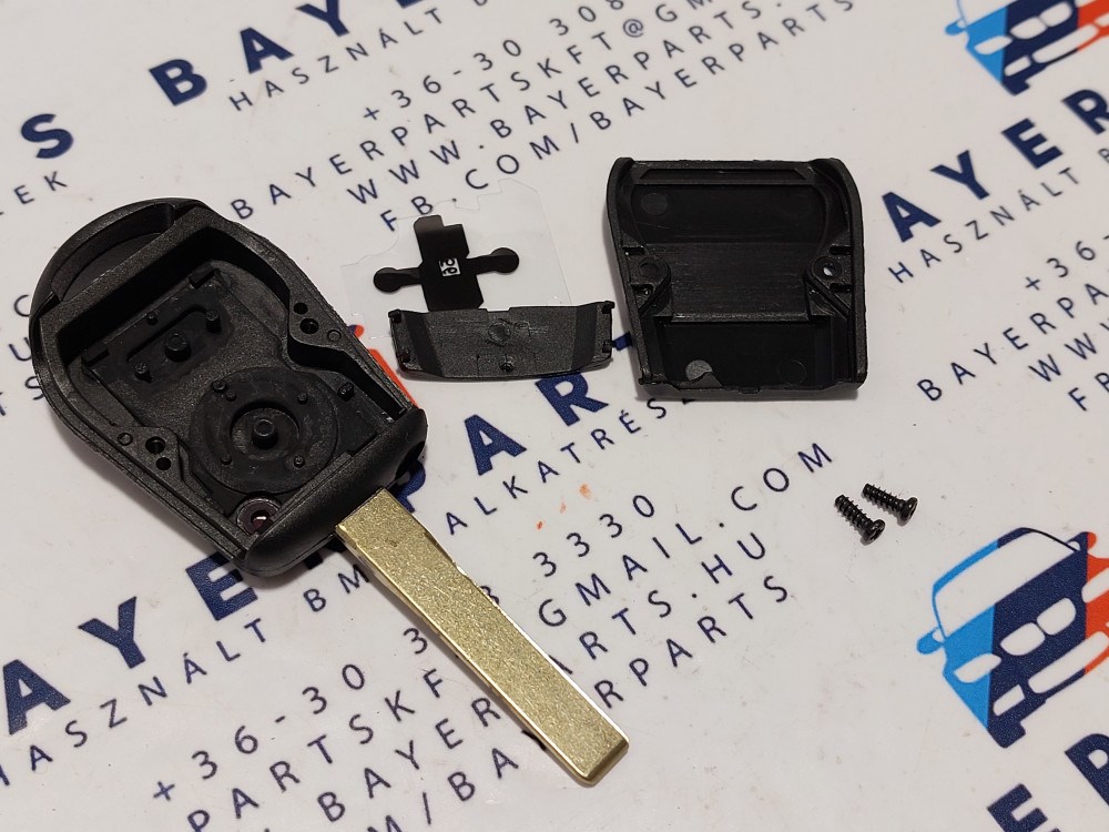 BMW E46 E31 E32 E34 E36 E39 E38 Z3 Z4 nyers üres HU92 2 gombos kulcs 1. kép