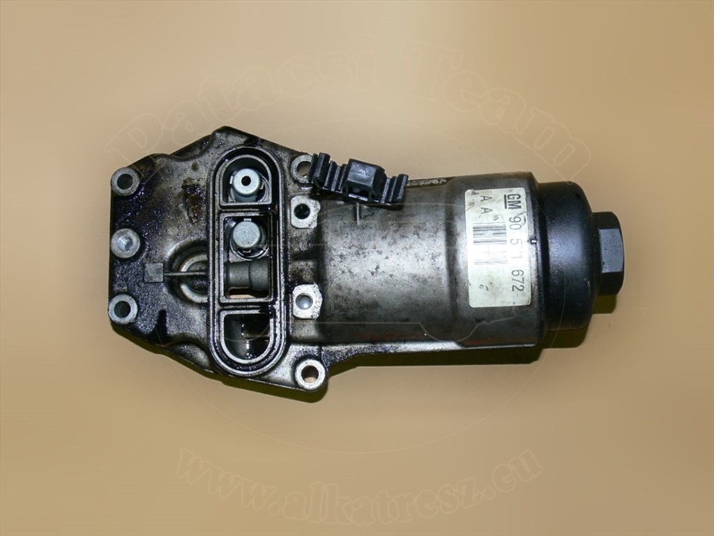 Opel Astra G 1997-2010 - olajszűrő, házzal, olajhűtő hőcserélő nélkül, (y/x)20(dth/dtl/dtr) 1. kép