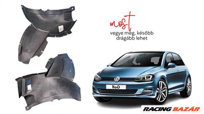 Volkswagen Golf VI  jobb első kerékjárat burkolat, sárvédő dobbetét  3aa805912