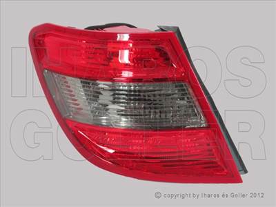 Mercedes C 2007-2011 W204 - Hátsó lámpa üres bal füst vill. Avantgarde( Kombi)