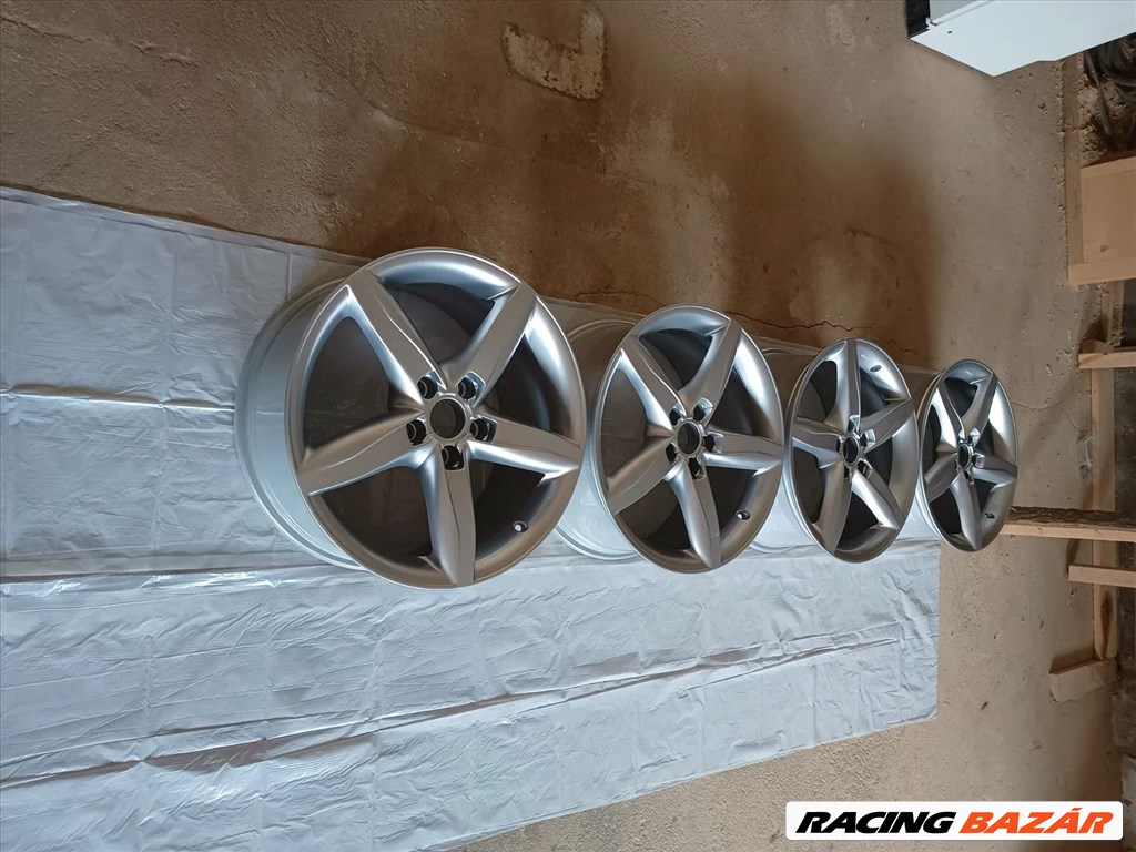 Audi 18" eredeti made in Austria   5x112 lyukosztású 8JJ 18" felújított alufelni 1. kép