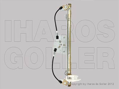 Fiat Bravo 2007-2014 - Ablakemelő motor nélkül, bal első (5 ajtós)