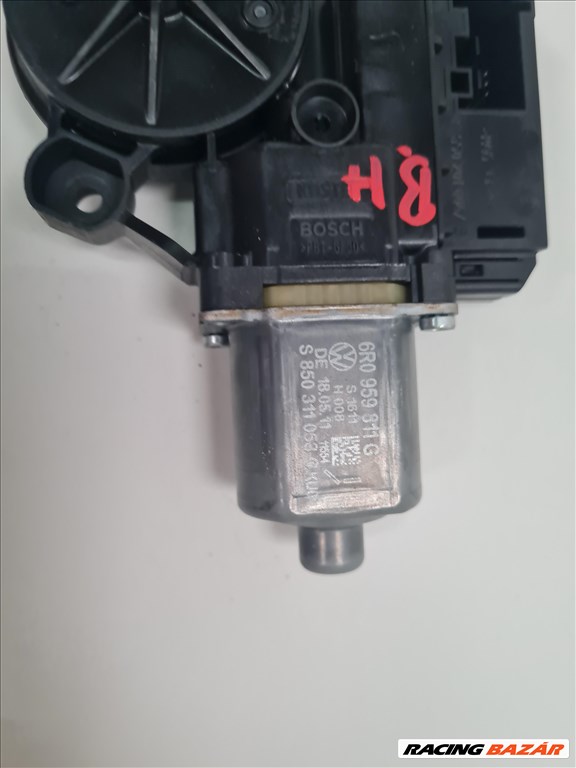 Volkswagen Polo V 1.2 6R bal hátsó ablakemelő motor  6r0959811g 0130822532 2. kép