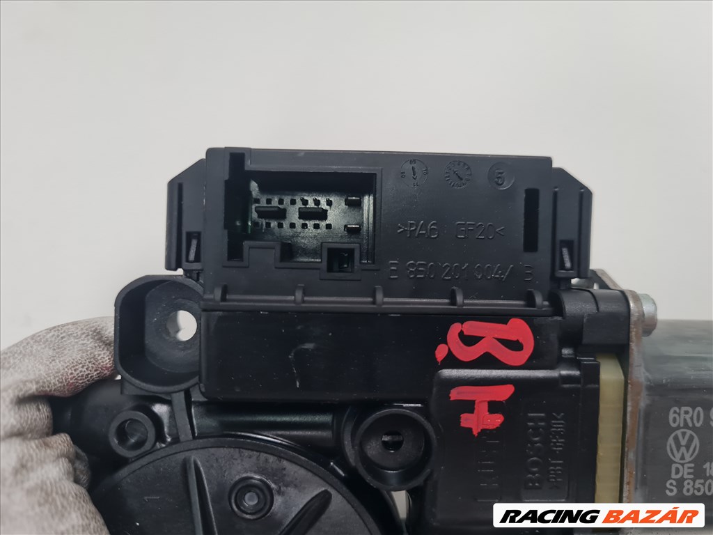 Volkswagen Polo V 1.2 6R bal hátsó ablakemelő motor  6r0959811g 0130822532 6. kép