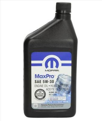 Chrysler / Dodge / Plymouth / Jeep / RAM 5W30 motorolaj 1 literes MOPAR 68518204AA / 68218920AB