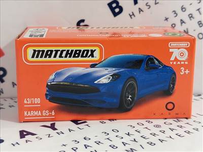 Karma GS-6 - 43/100 - Matchbox - 1:64