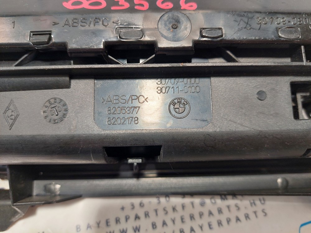 BMW E46 középsõ tároló konzol középkonzol hamutartó tartó 5. kép