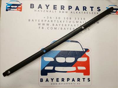 BMW E46 facelift sedan fekete hátsó lökhárító díszléc - PDC-s