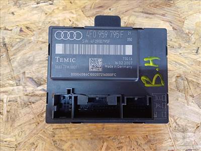 Audi A6 C6 4F ( 2004-2011) Bal Hátsó Ajtó Vezérlő Elektronika