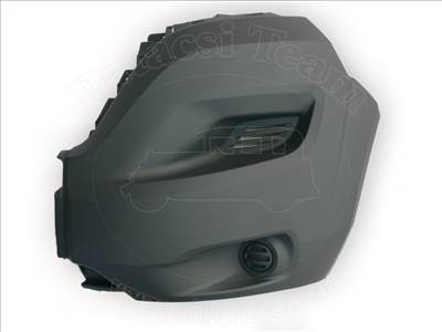 Fiat Ducato 2014-2023 - Első lökhárító sarok bal nem ködlámpás, s. szürke