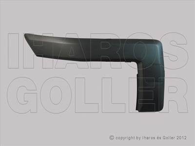 Ford Fusion 2005-2012 - Első lökhárító díszléc jobb alap. +vonószemb.