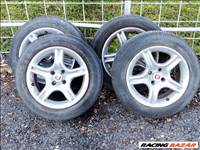  4x98 lyukosztású 15" használt alufelni, rajta 175/65 eldobós Bridgestone nyári gumi gumi 