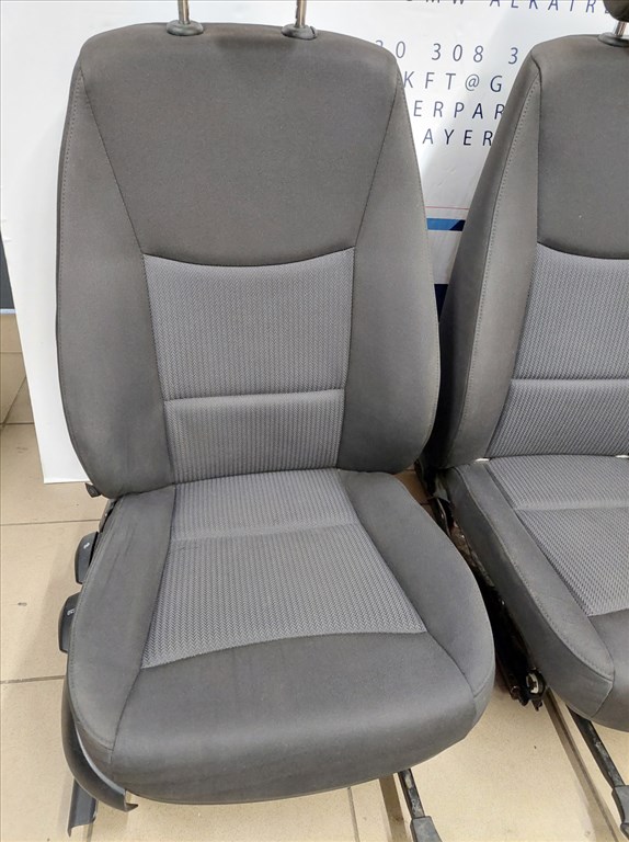 BMW E90 fekete szürke ülés ülésszett ajtókárpittal 3. kép