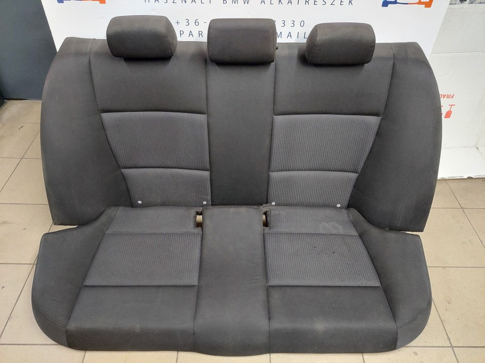 BMW E90 fekete szürke ülés ülésszett ajtókárpittal 5. kép