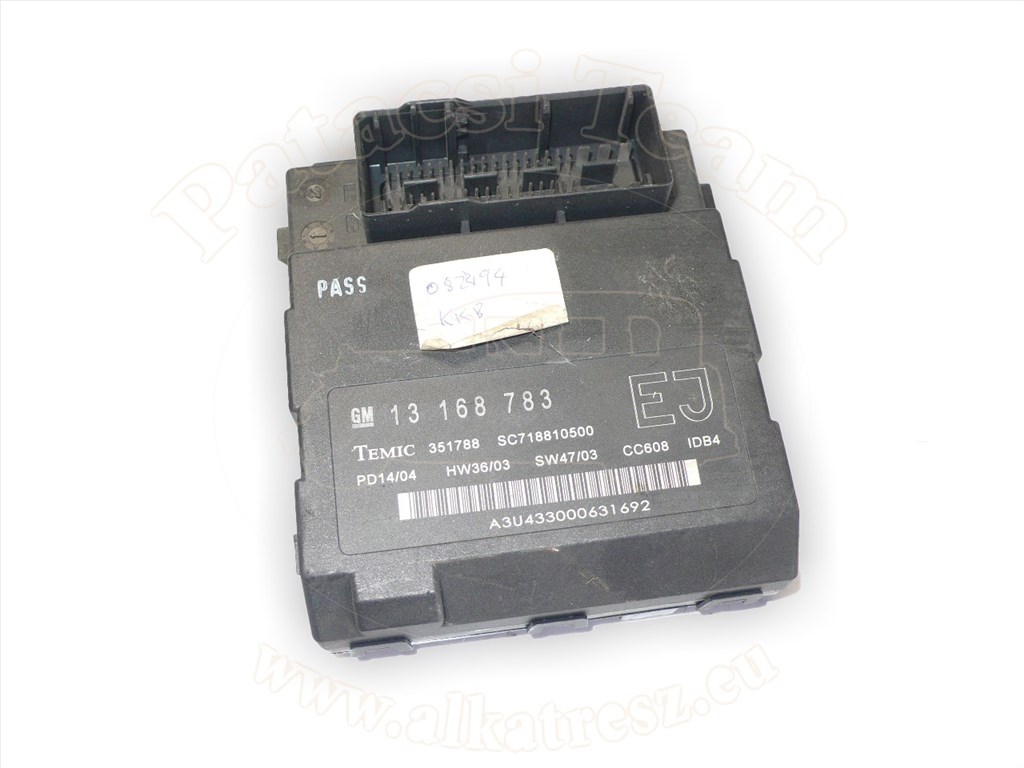 Opel Signum 2002-2007 - vezérlőegység, karosszéria, riasztóhoz, -05, jelölés: EJ 1. kép