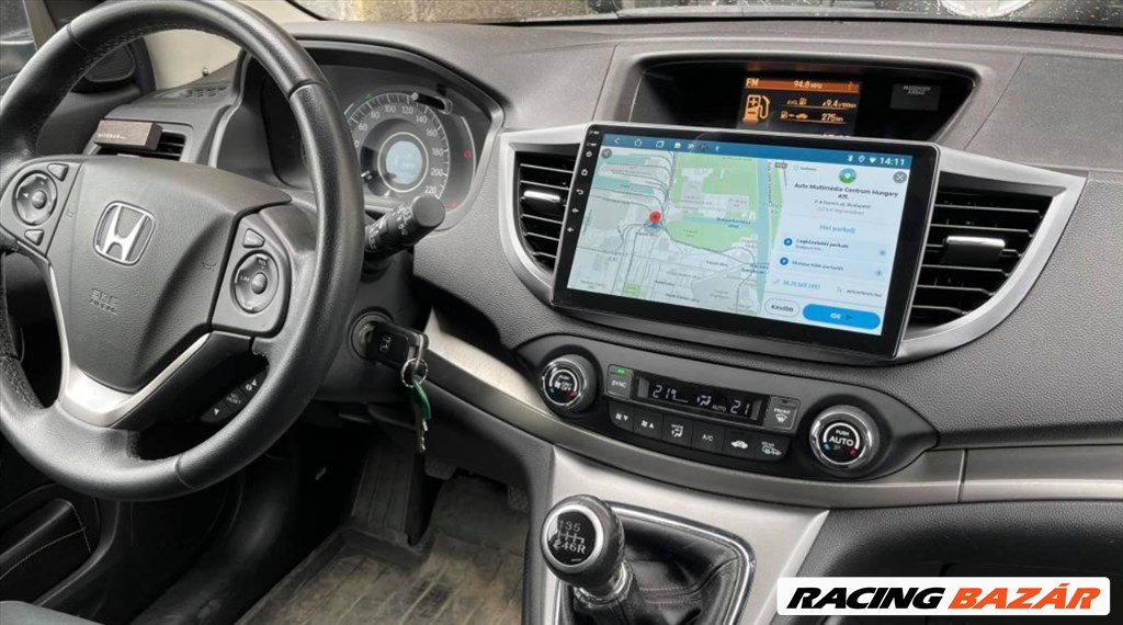 Honda CR-V Android CarPlay Multimédia GPS Autórádió Tolatókamerával! 2. kép