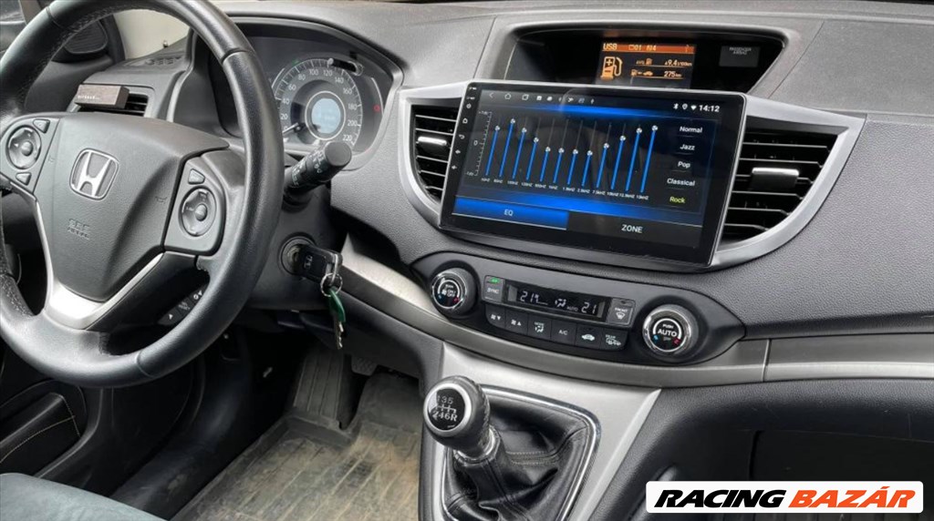 Honda CR-V Android CarPlay Multimédia GPS Autórádió Tolatókamerával! 5. kép