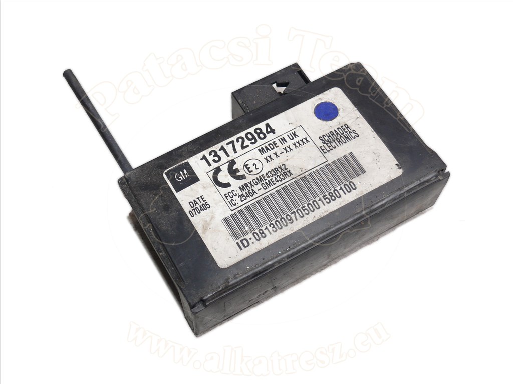 Opel Signum 2002-2007 - vezérlőegység, gumiabroncs alacsony nyomásjelző, 433 mhz, 04- 1. kép