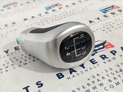 BMW E90 E91 E92 E93 E81 E82 E87 E88 új ezüst váltógomb 6 sebességes