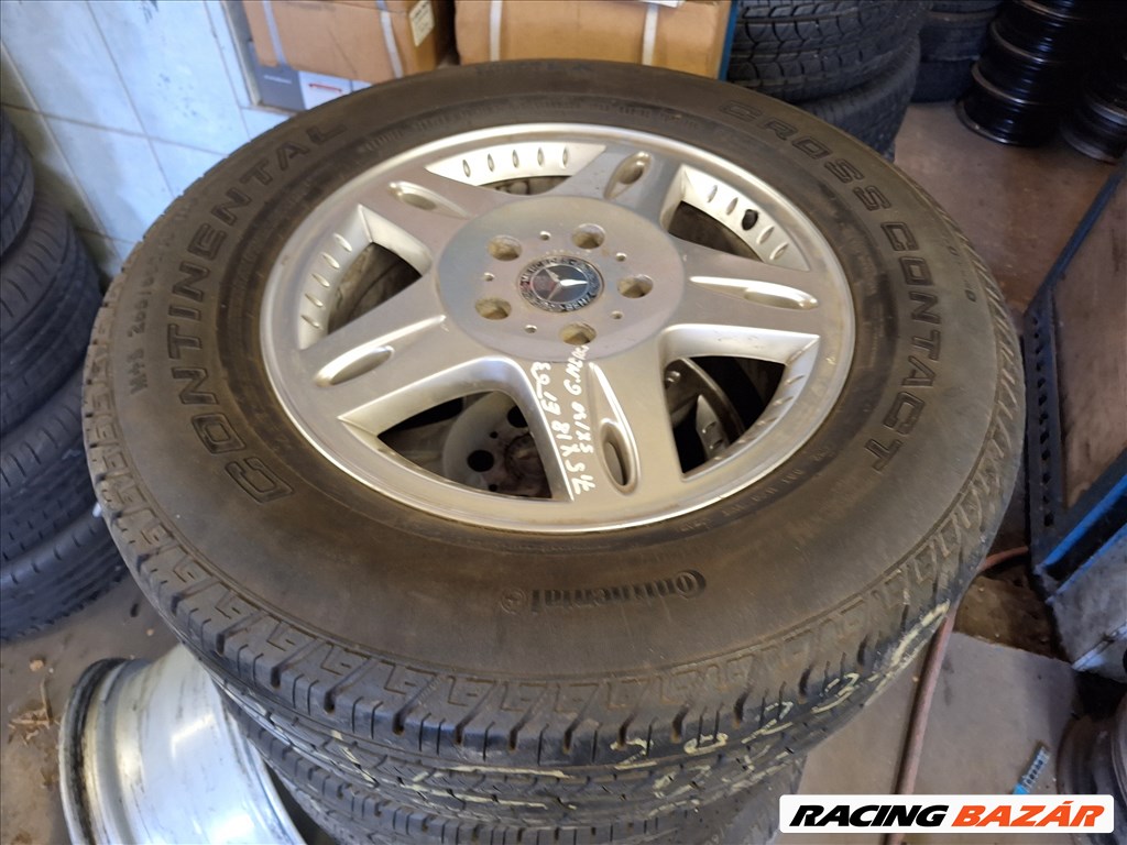 18" MERCEDES G alufelni nyári gumival 1. kép