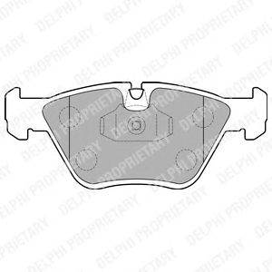 DELPHI LP1843 - fékbetét BMW MG
