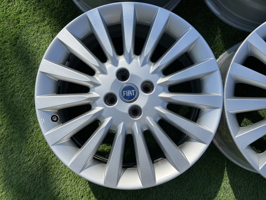 4x100 17" Fiat gyári alufelni 6,5Jx17h2 ET46 2. kép