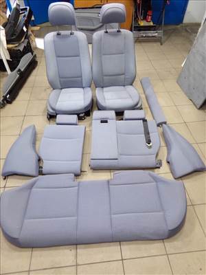 BMW E46 touring szürke fûthető szövet ülés belső ülésszett