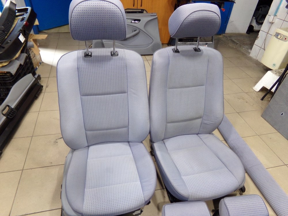 BMW E46 touring szürke fûthetõ szövet ülés belsõ ülésszett 2. kép