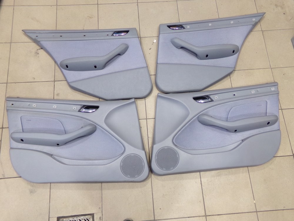 BMW E46 touring szürke fûthetõ szövet ülés belsõ ülésszett 5. kép